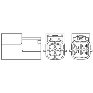 MAGNETI MARELLI 466016355041 Lambdasonde Sensor für