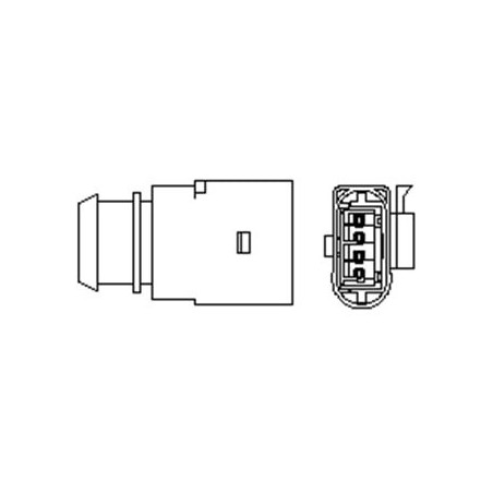 MAGNETI MARELLI 466016355045 Sonda lambda sensore ossigeno per
