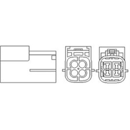MAGNETI MARELLI 466016355051 Lambdasonde Sensor für