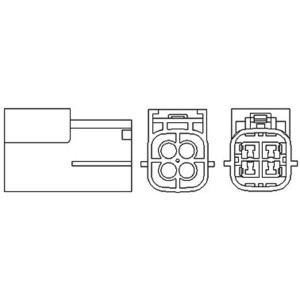 MAGNETI MARELLI 466016355053 Sonde lambda capteur d'oxygène pour