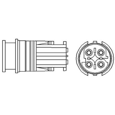 MAGNETI MARELLI 466016355060 Lambdasonde Sensor für
