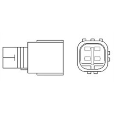 MAGNETI MARELLI 466016355063 Sonde lambda capteur d'oxygène pour