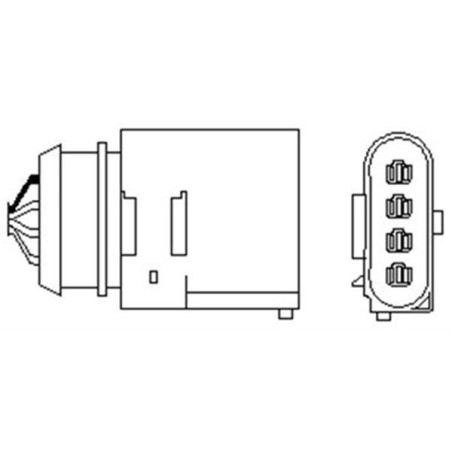 MAGNETI MARELLI 466016355076 Lambda sonda pro