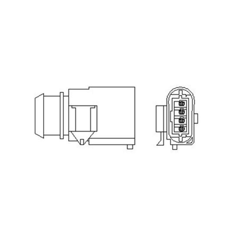 MAGNETI MARELLI 466016355077 Sonde lambda capteur d'oxygène pour