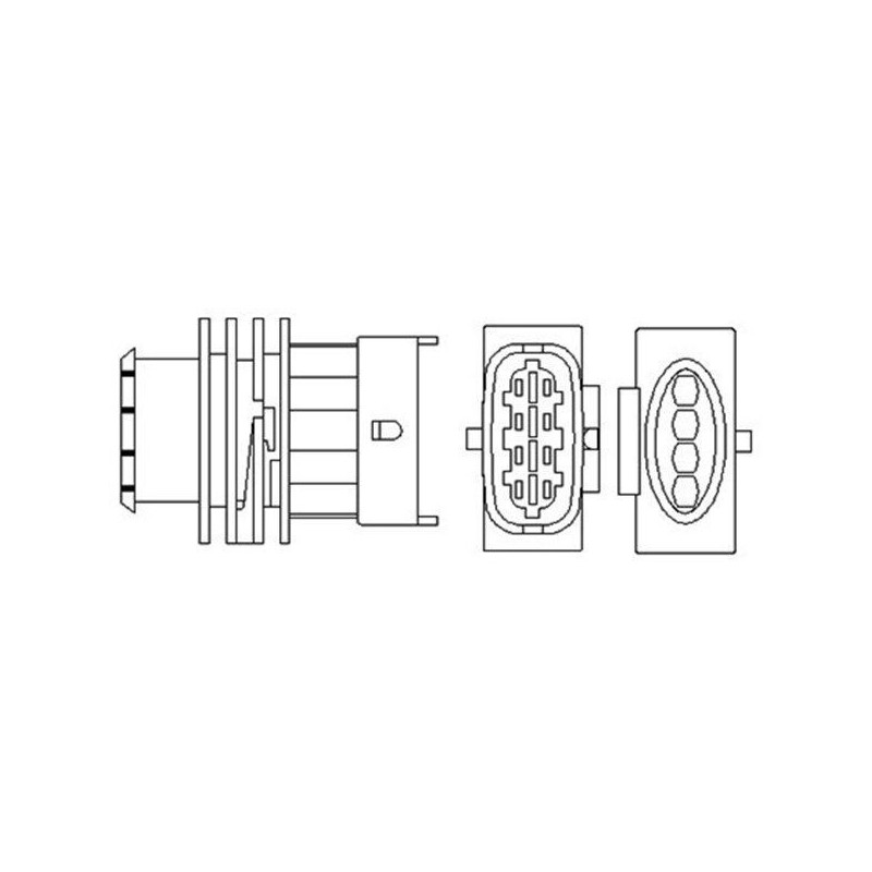 MAGNETI MARELLI 466016355086 Sonda lambda sensore ossigeno per