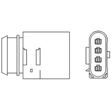 MAGNETI MARELLI 466016355093 Sonde lambda capteur d'oxygène pour