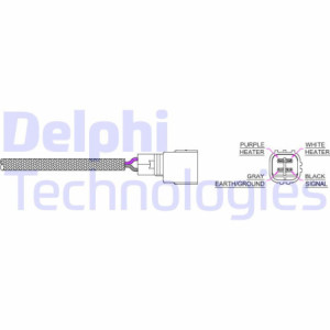 DELPHI ES20059-12B1 Sonda lambda sensor de oxígeno para