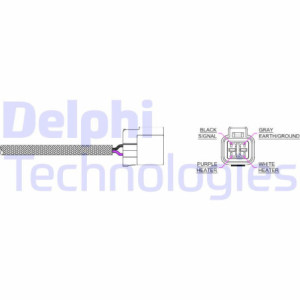 DELPHI ES20158-12B1 Sonde lambda capteur d'oxygène pour