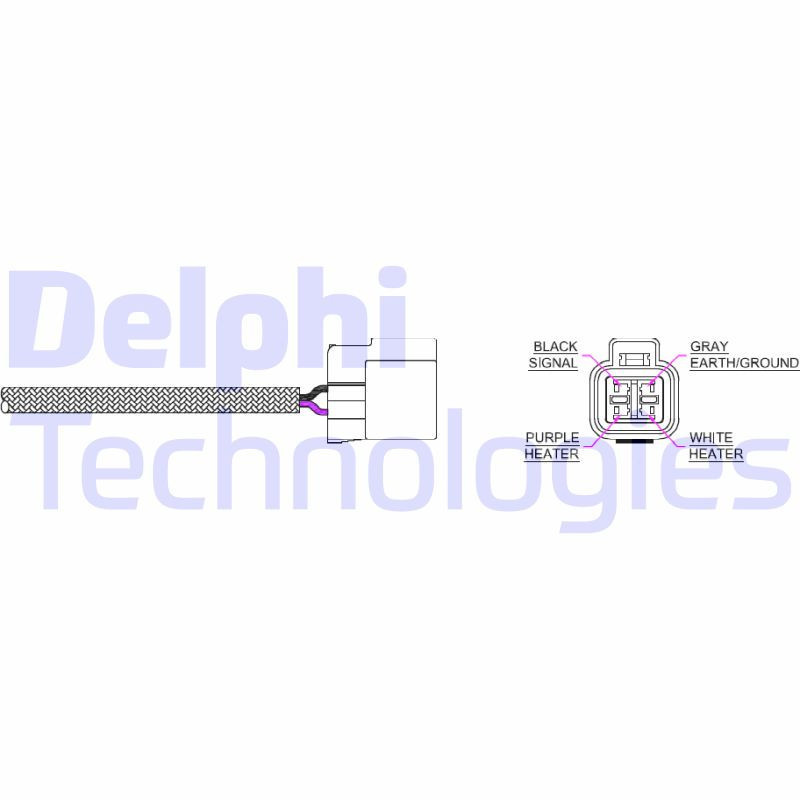 DELPHI ES20158-12B1 Lambdasonde Sensor für