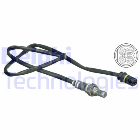 DELPHI ES20174-12B1 Oxygen Lambda Sensor for