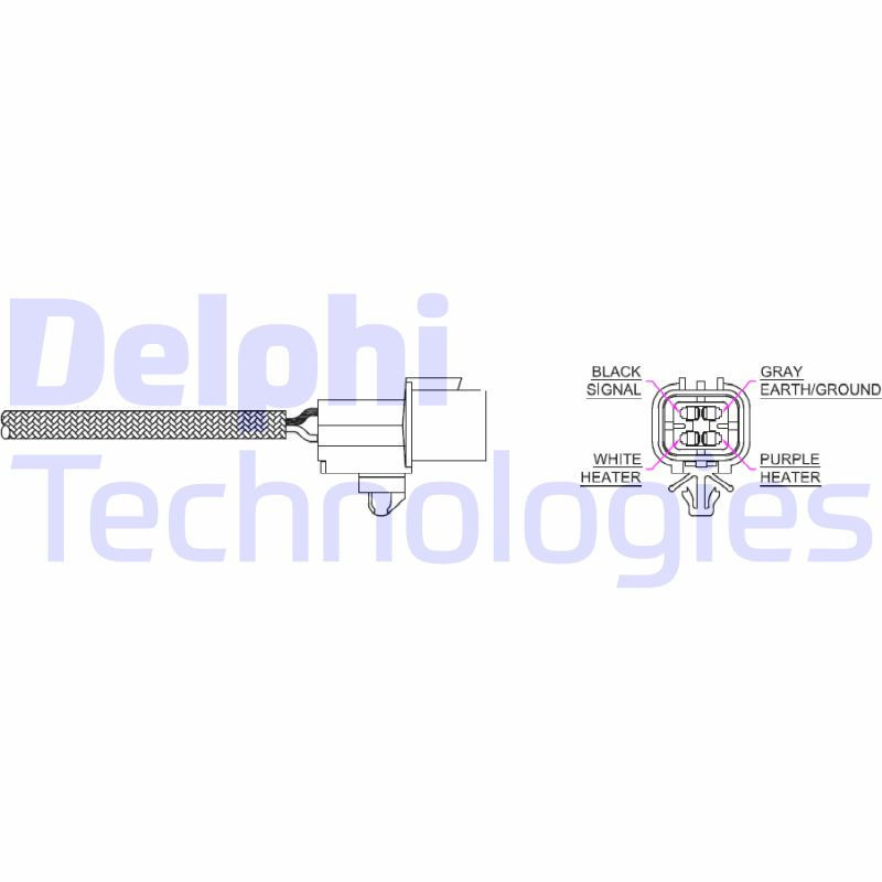 DELPHI ES20214-12B1 Oxygen Lambda Sensor for