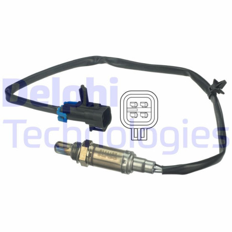 DELPHI ES11115-12B1 Sonda lambda sensor de oxígeno para