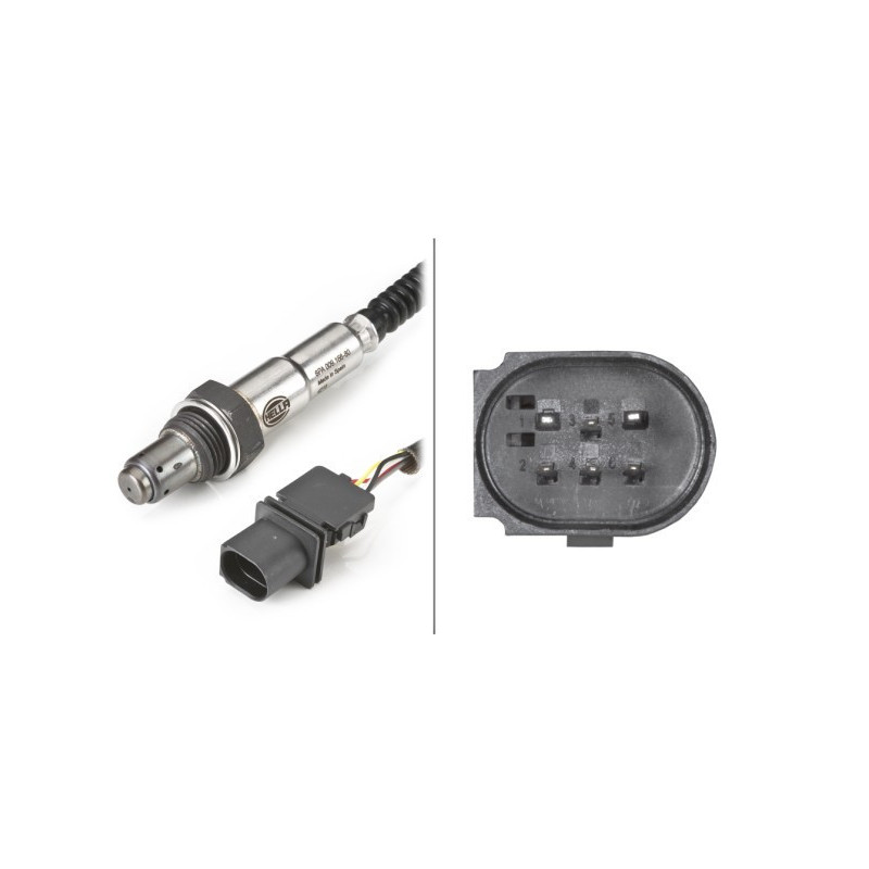 HELLA 6PA 009 166-801 Lambdasonde Sensor für