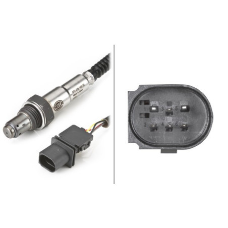 HELLA 6PA 009 166-801 Lambdasonde Sensor für