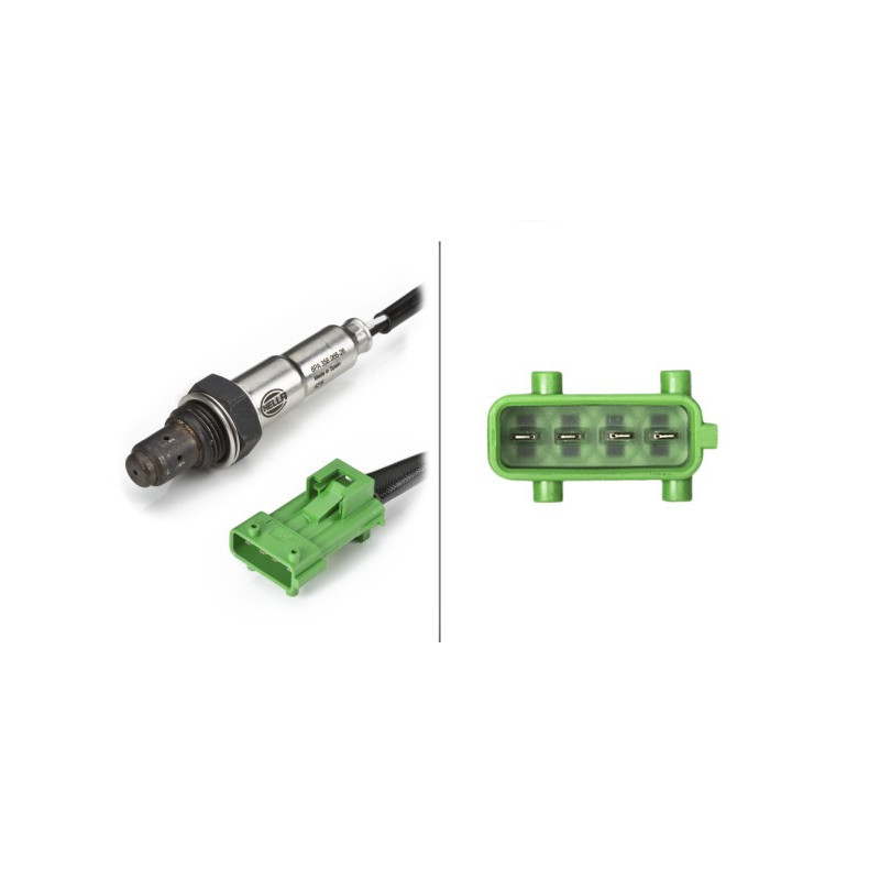 HELLA 6PA 358 066-261 Lambdasonde Sensor für