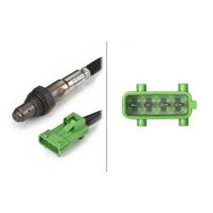 HELLA 6PA 009 165-691 Sonde lambda capteur d'oxygène pour