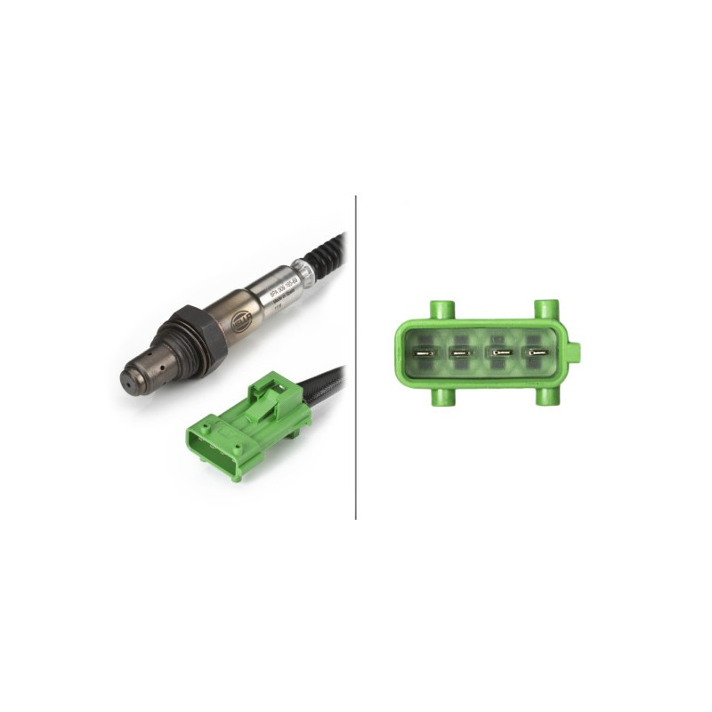 HELLA 6PA 009 165-691 Sonde lambda capteur d'oxygène pour