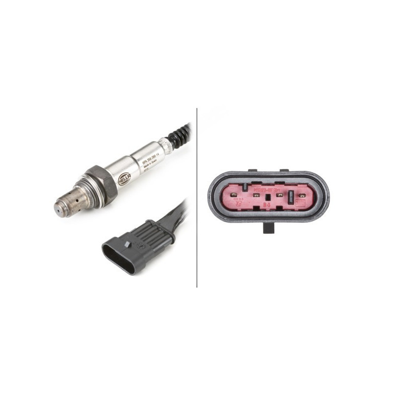 HELLA 6PA 358 066-141 Sonde lambda capteur d'oxygène pour