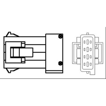 MAGNETI MARELLI 466016355158 Sonda lambda dla