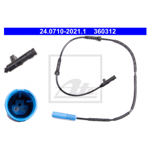 ATE 24.0710-2021.1 ABS Wheel Speed Sensor Rear for MINI Hatchback Convertible