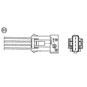 NTK 1853 Sonda lambda dla