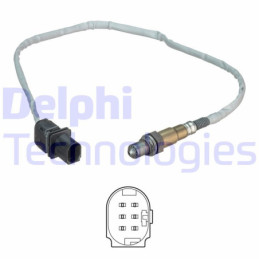 DELPHI ES20541-12B1 Sonde lambda capteur d'oxygène