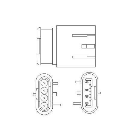 MAGNETI MARELLI 466016355167 Lambda sonda pre