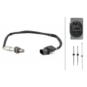 HELLA 6PA 358 103-101 Sonda lambda sensore ossigeno per