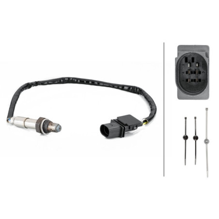 HELLA 6PA 358 103-101 Sonda lambda sensore ossigeno per