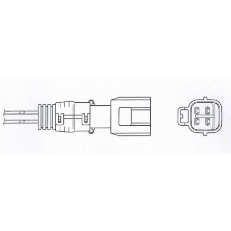 NTK 1357 Lambdasonde Sensor für