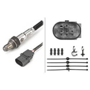 HELLA 6PA 009 166-841 Sonda lambda sensore ossigeno per