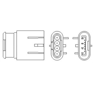 MAGNETI MARELLI 466016355161 Oxygen Lambda Sensor for