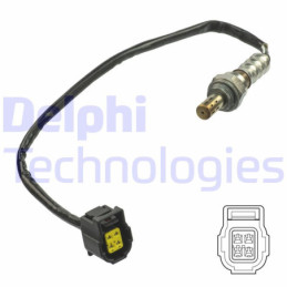 DELPHI ES21151-12B1 Sonda lambda sensor de oxígeno