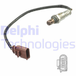 DELPHI ES21187-12B1 Oxygen Lambda Sensor