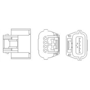 MAGNETI MARELLI 466016355153 Sonda lambda sensore ossigeno per