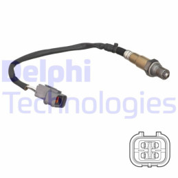DELPHI ES21265-12B1 Sonda lambda sensor de oxígeno