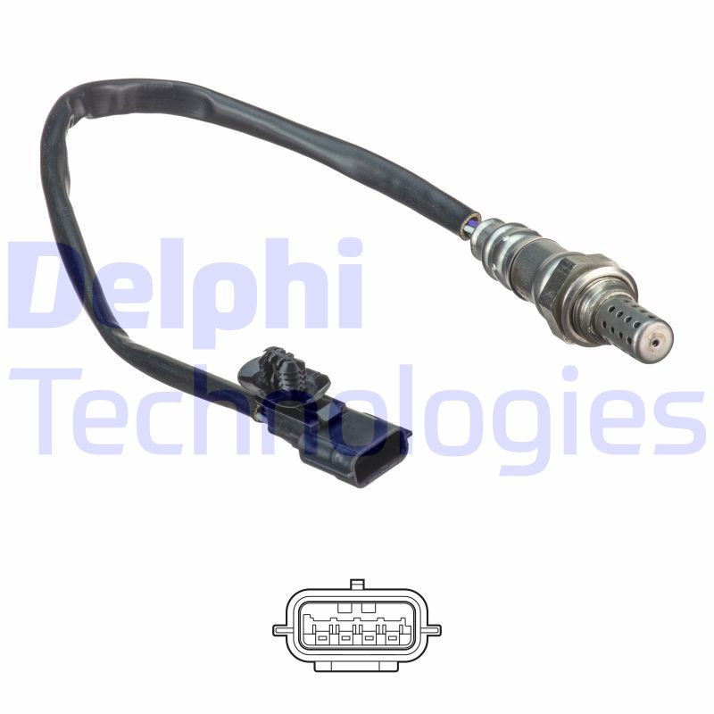 DELPHI ES20522-12B1 Sonda lambda sensor de oxígeno para
