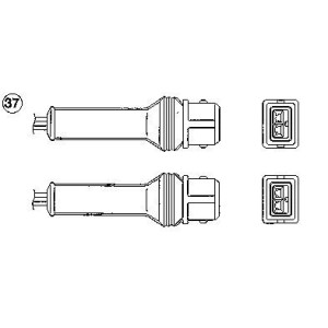 NTK 90283 Oxygen Lambda Sensor for