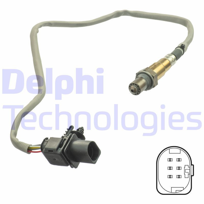 DELPHI ES21092-12B1 Sonda lambda sensore ossigeno per