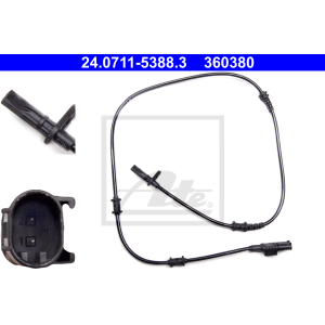 ATE 24.0711-5388.3 ABS Wheel Speed Sensor Front for Mercedes CLA A B GLA