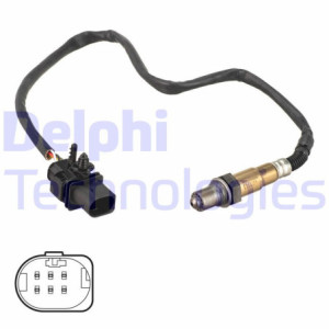 DELPHI ES21163-12B1 Sonda lambda sensor de oxígeno para