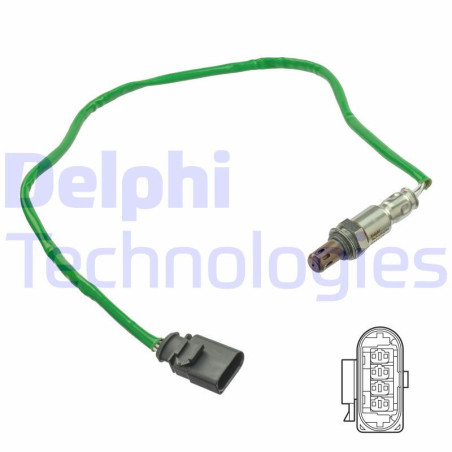 DELPHI ES21206-12B1 Sonda lambda sensor de oxígeno para