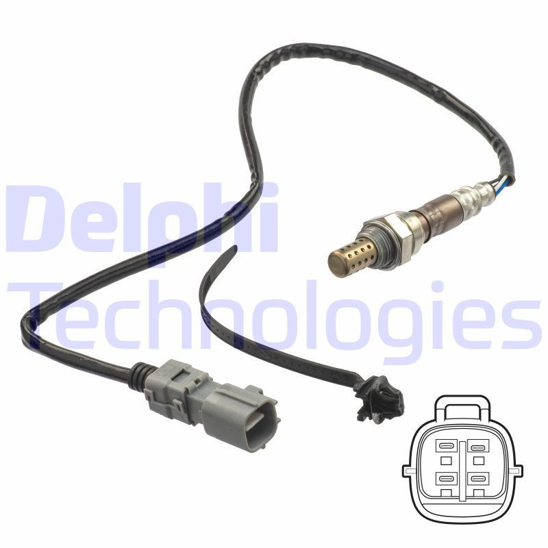 DELPHI ES21230-12B1 Sonda lambda sensor de oxígeno para