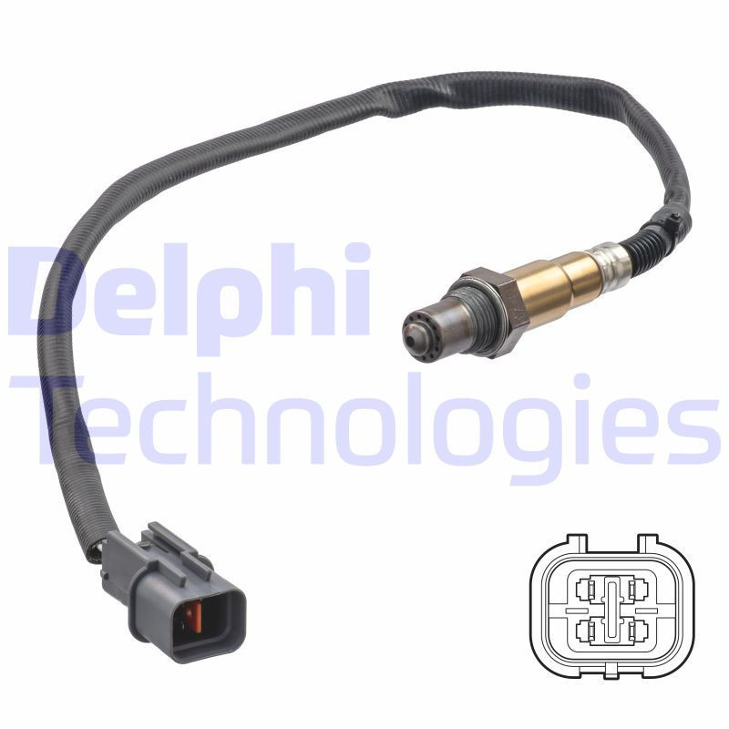 DELPHI ES21232-12B1 Sonda lambda sensore ossigeno per