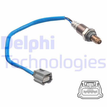 DELPHI ES21237-12B1 Sonde lambda capteur d'oxygène pour