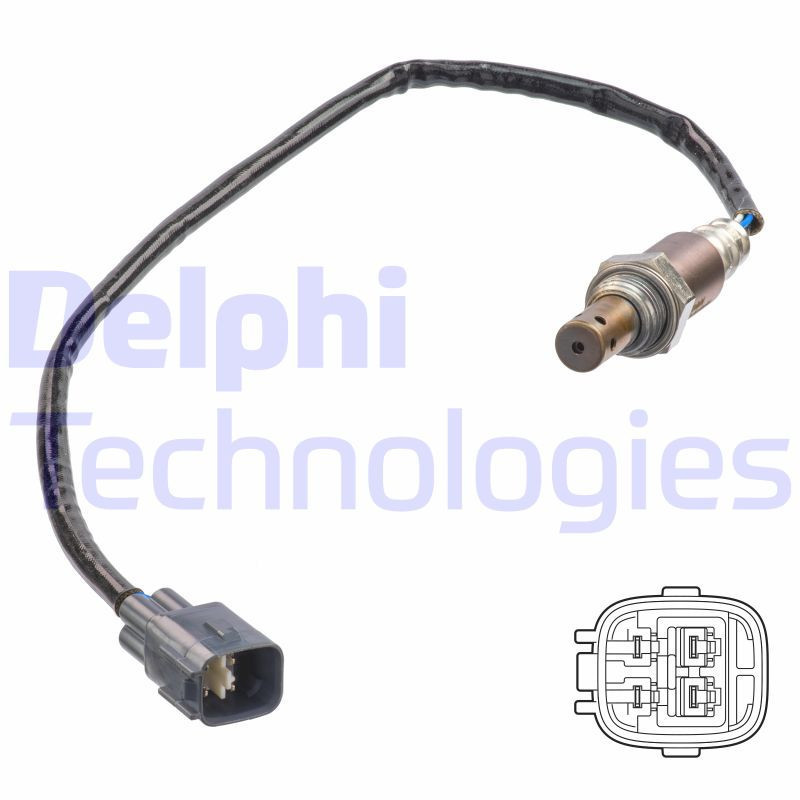 DELPHI ES21249-12B1 Sonda lambda sensor de oxígeno para