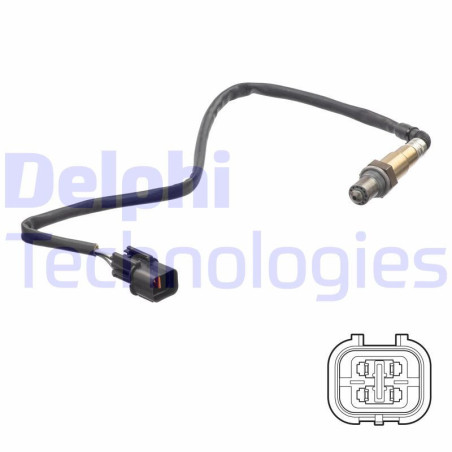 DELPHI ES21257-12B1 Oxygen Lambda Sensor for