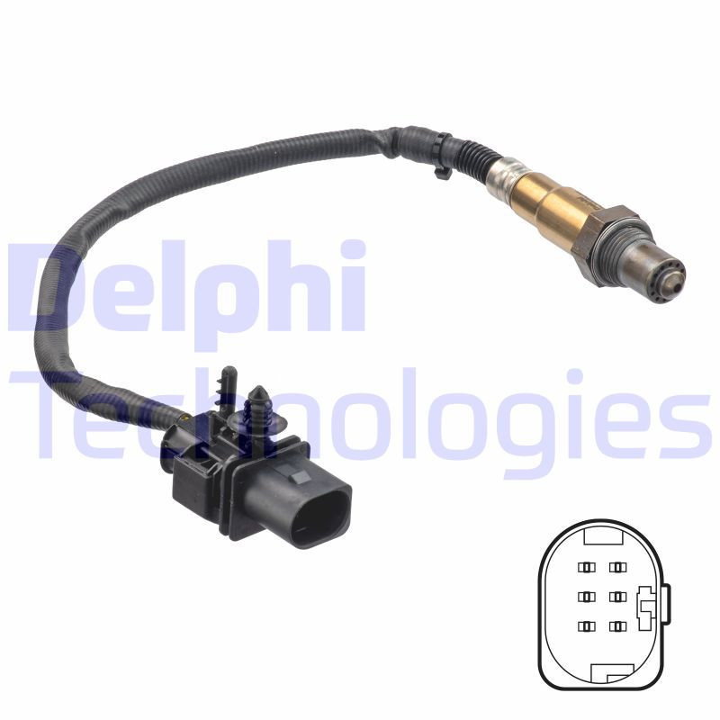 DELPHI ES21268-12B1 Sonde lambda capteur d'oxygène pour