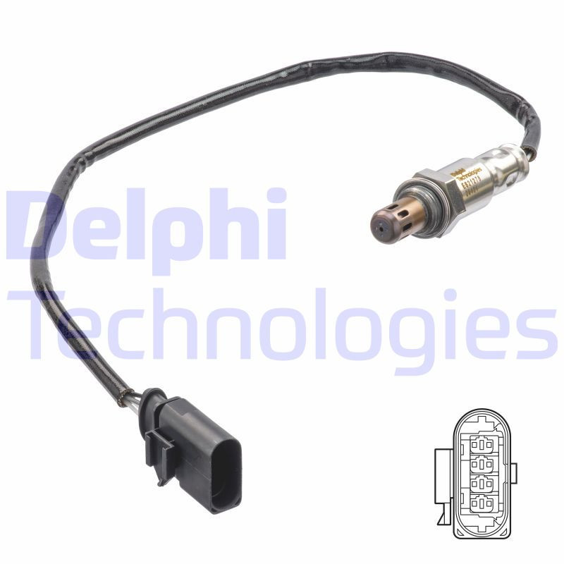 DELPHI ES21278-12B1 Oxygen Lambda Sensor for