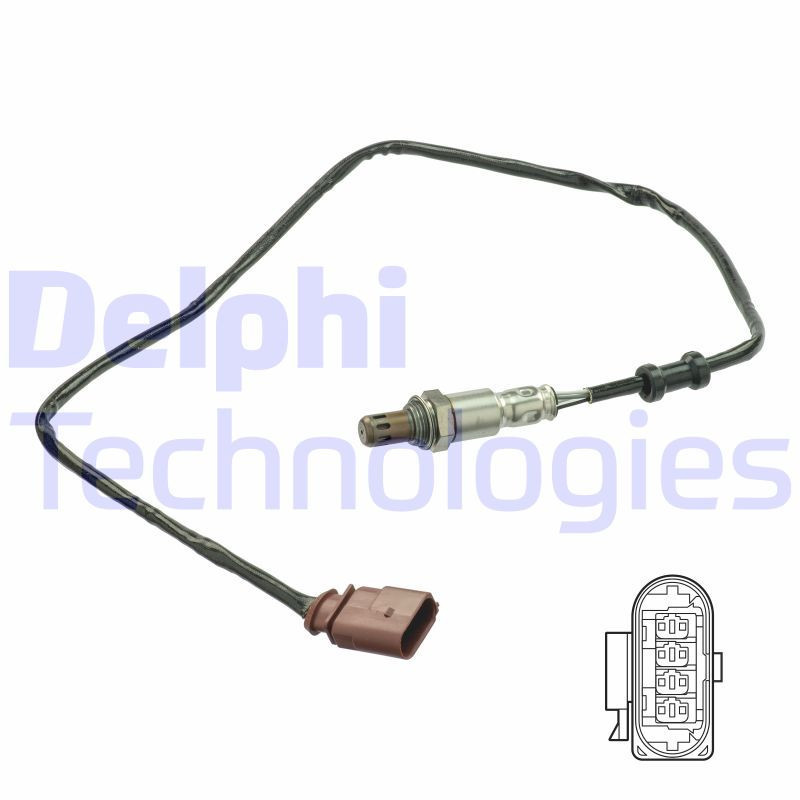 DELPHI ES21103-12B1 Sonda lambda sensore ossigeno per